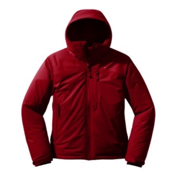 Model Wearing Jackets.